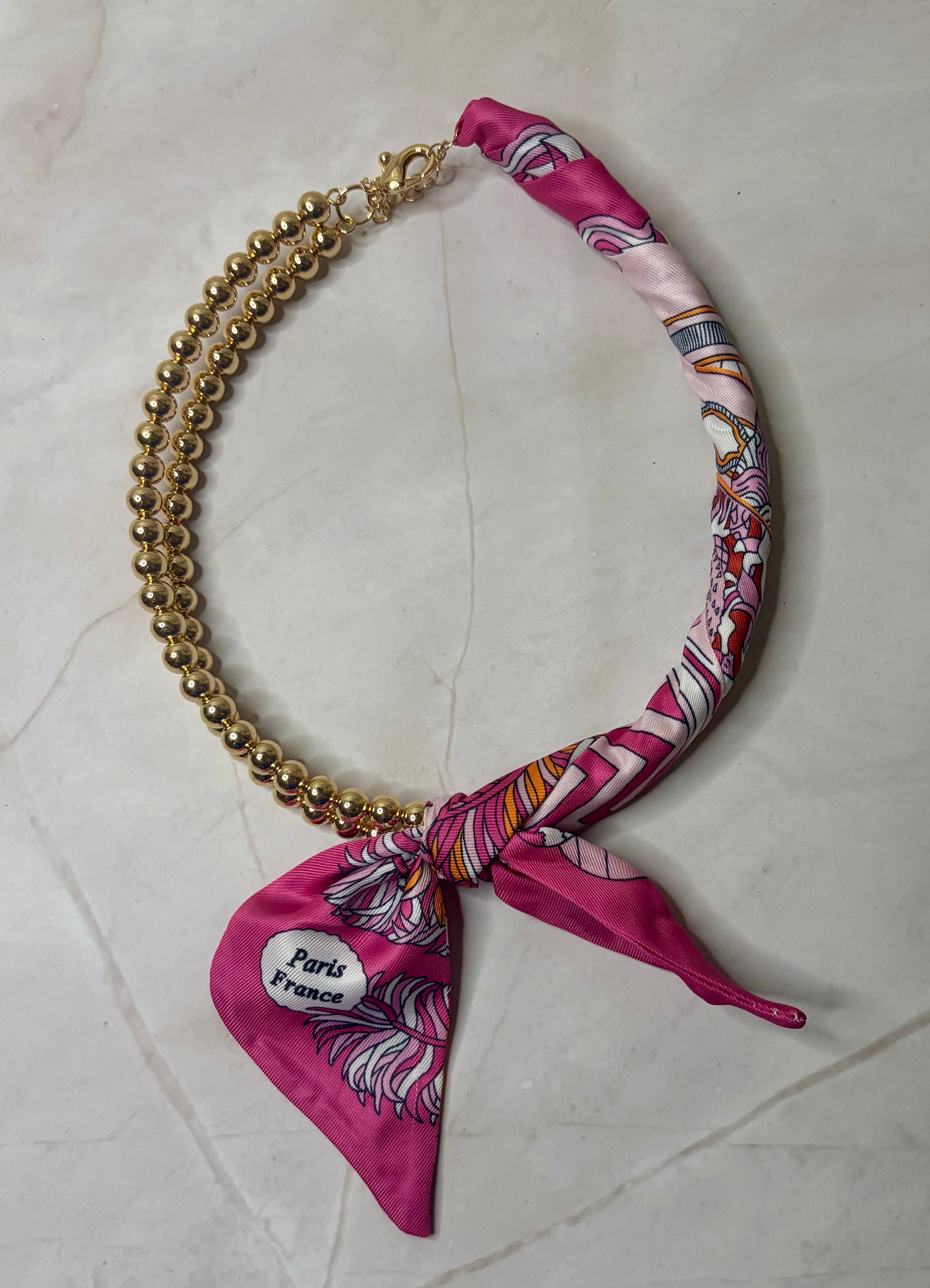 Scarf Necklace Style 2