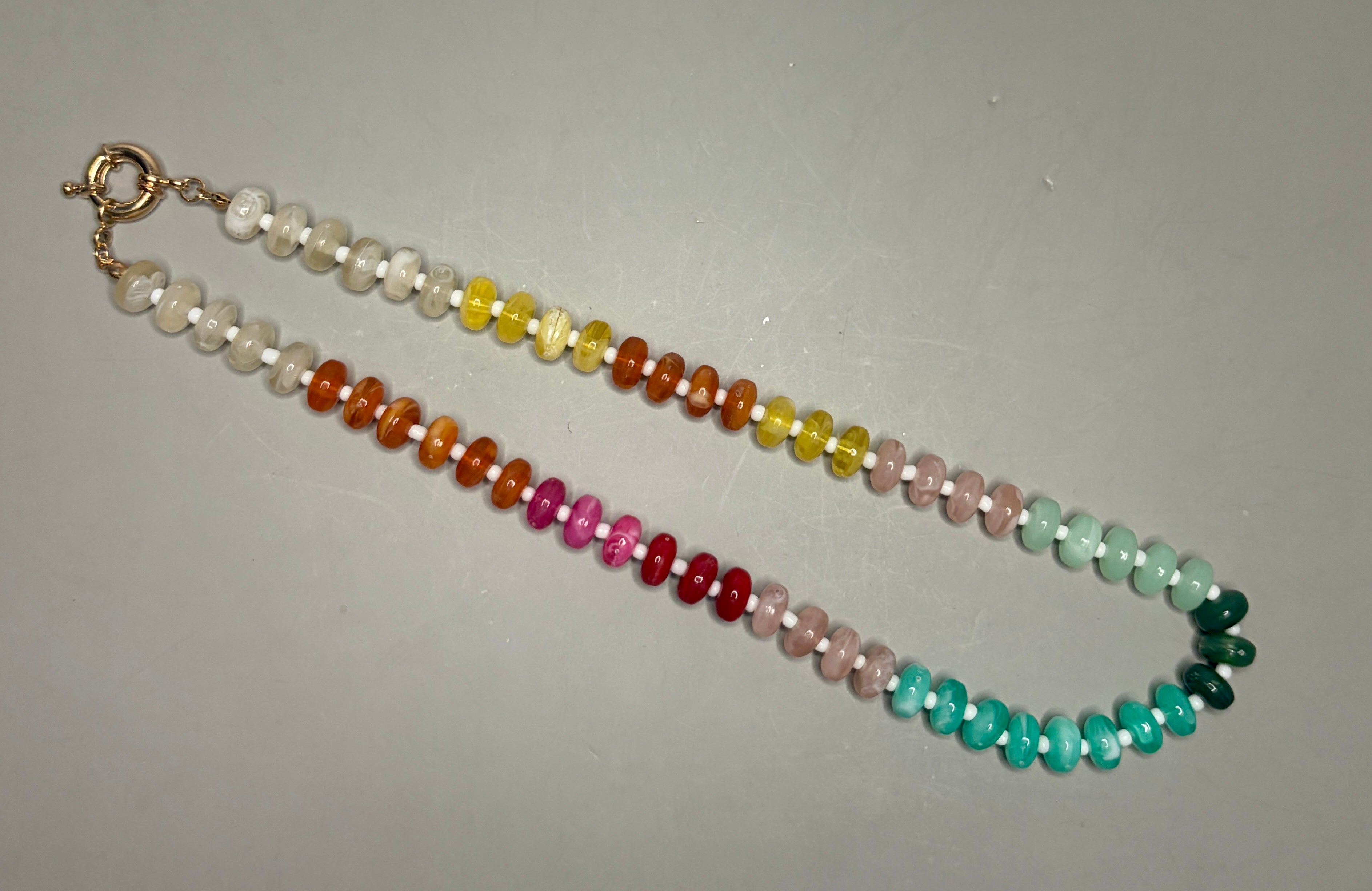 Multi colored beads