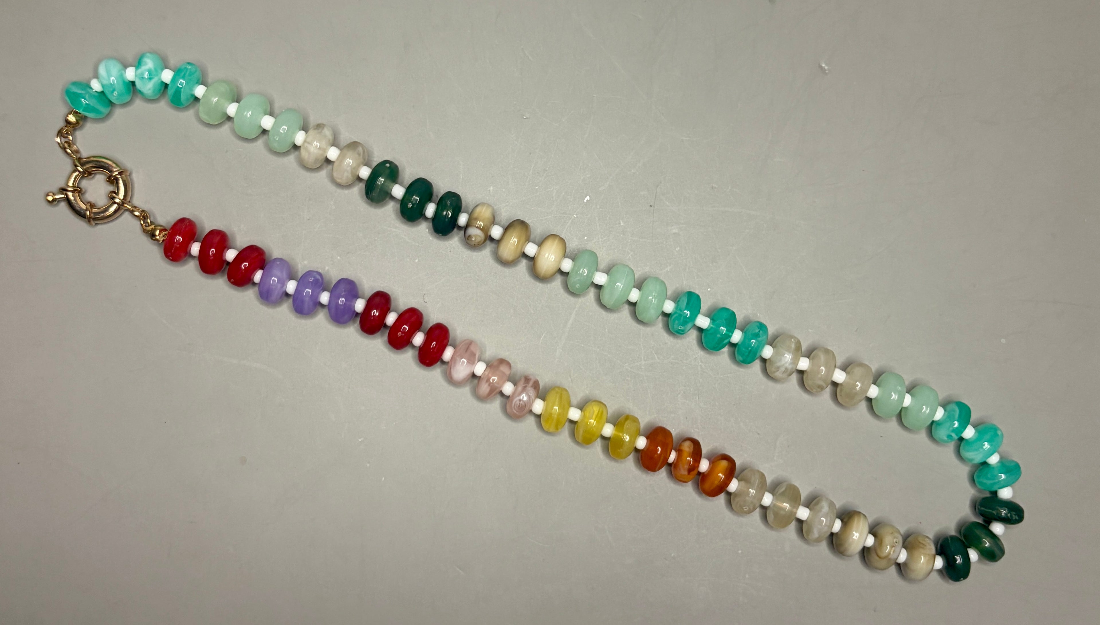 Multi colored beads