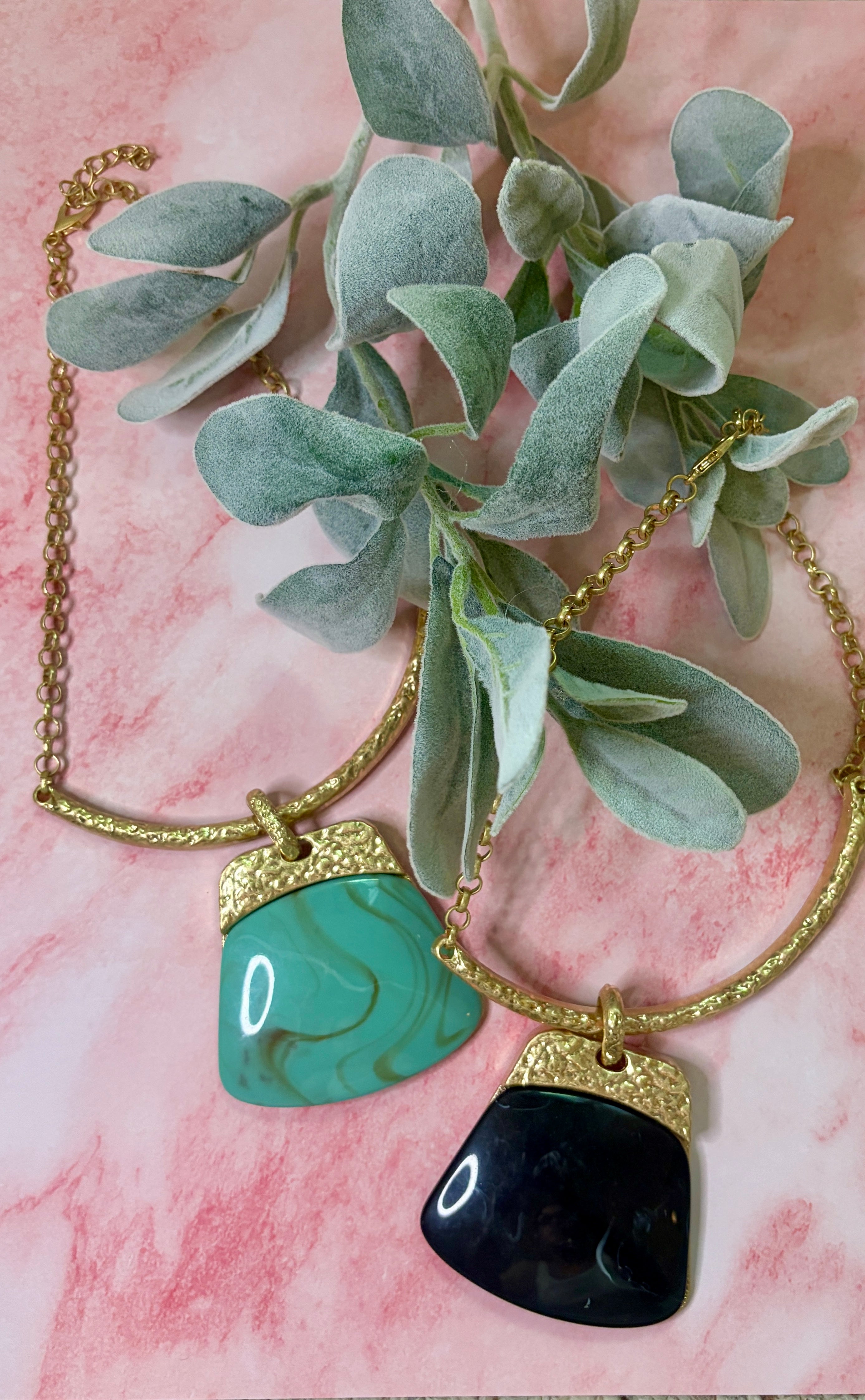 Geometric Statement Necklace