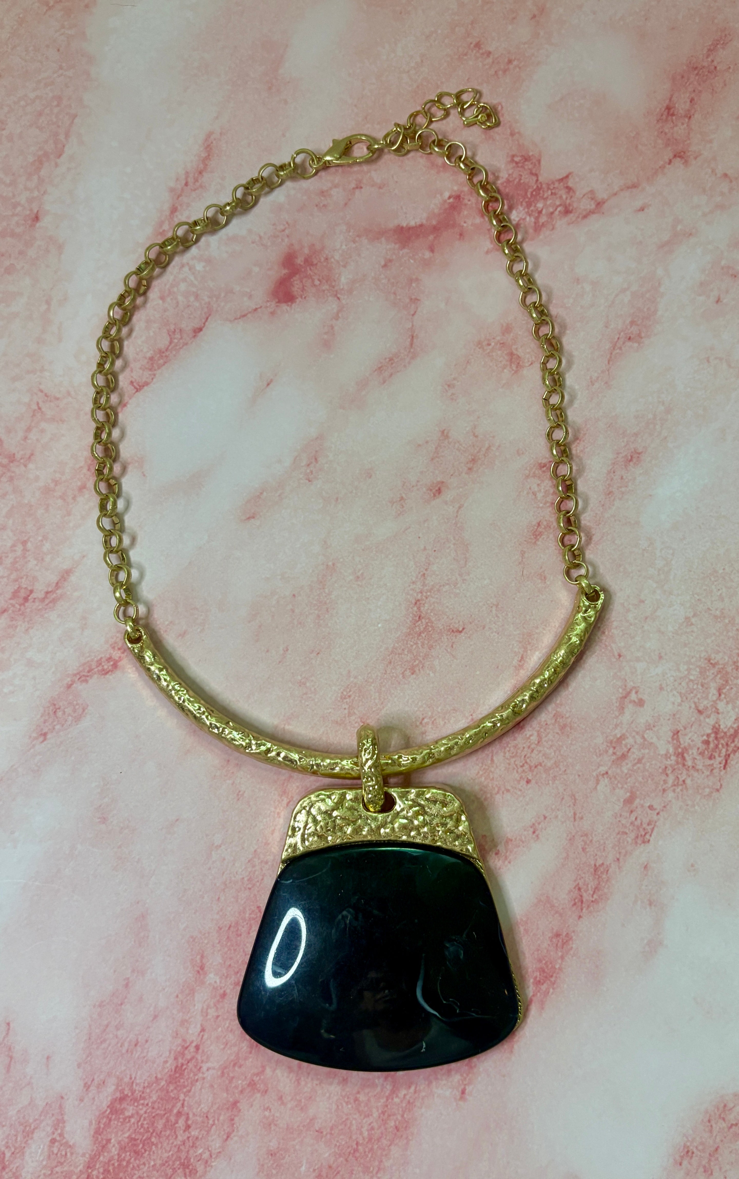 Geometric Statement Necklace