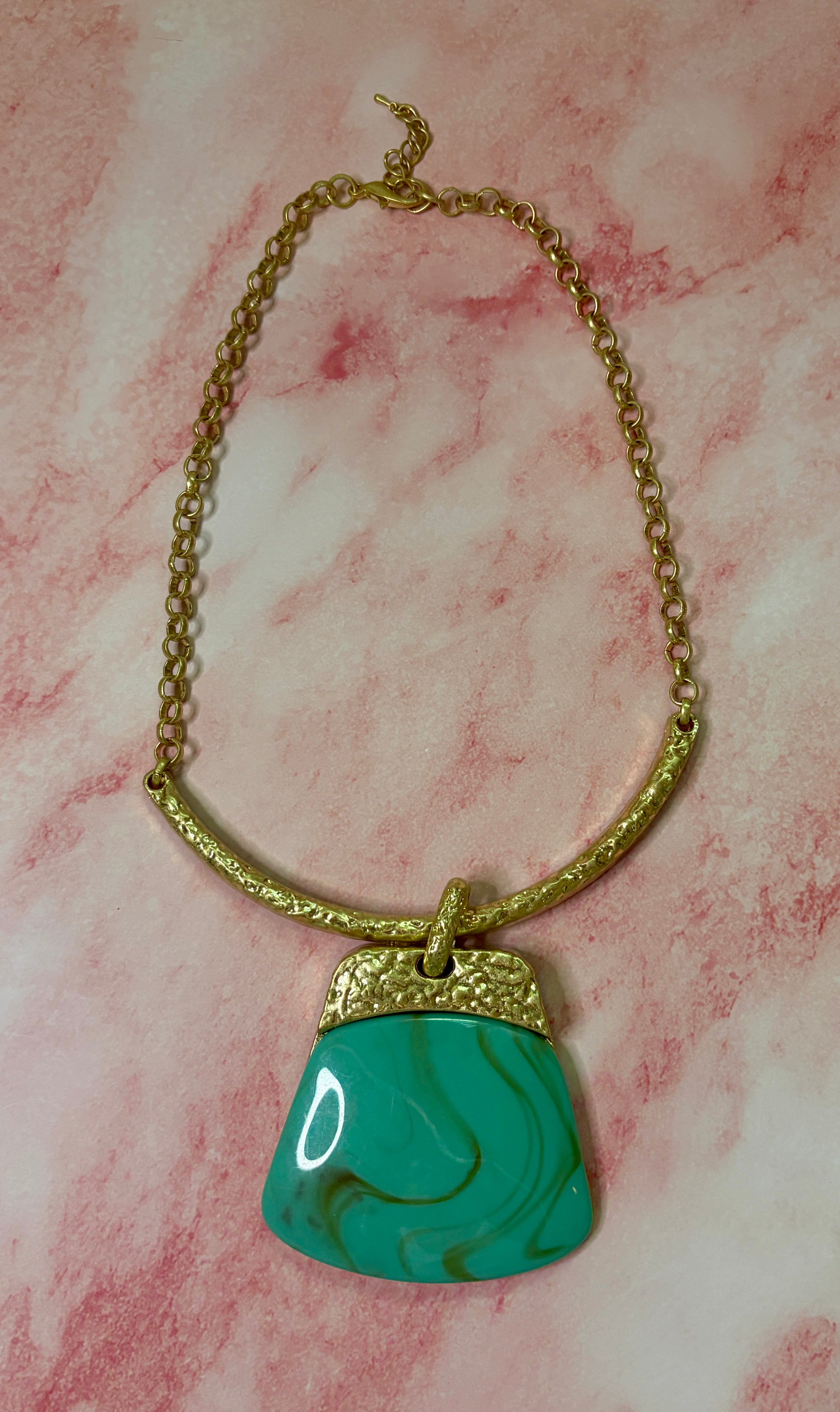 Geometric Statement Necklace