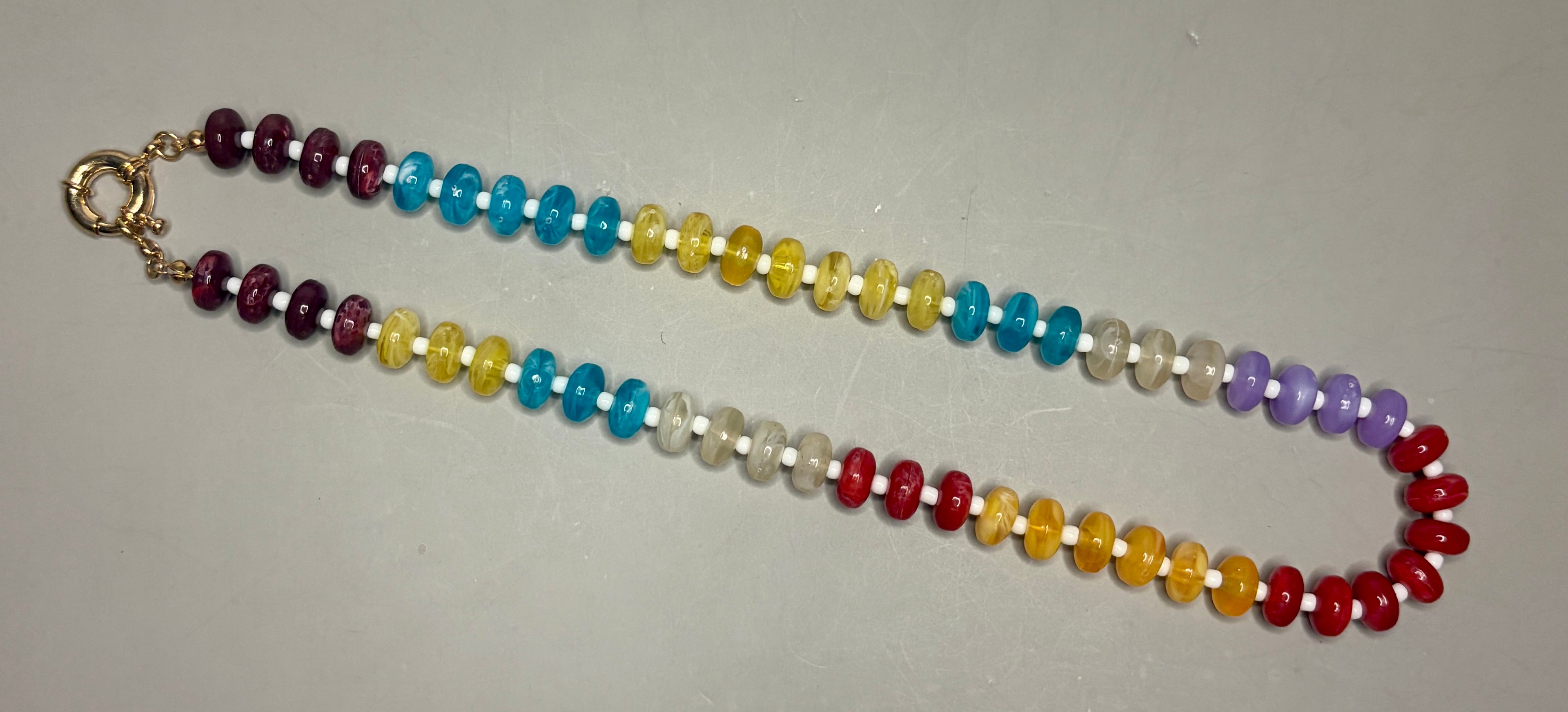 Multi colored beads